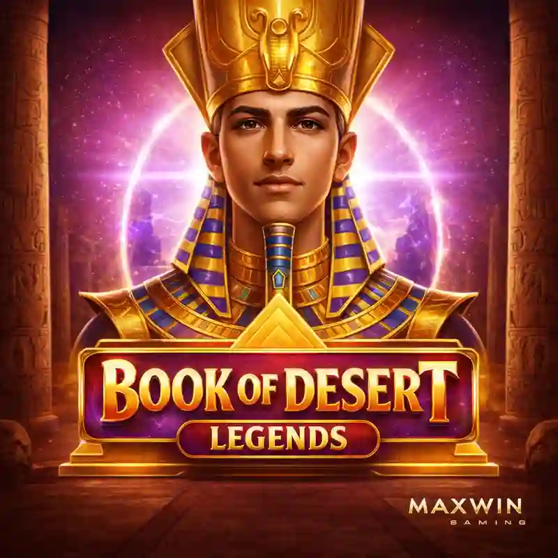 Book Of Desert Legends Slot Game Banner